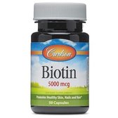 Carlson Labs Biotin 5 mg 50 Capsules (CAR-24910) Біотін