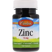 Carlson Labs Zinc 15 mg 100 Tabs Цинк