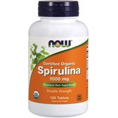 NOW Foods SPIRULINA 1000 mg ORG 120 TABS Спирулина