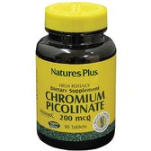 Natures Plus, Chromium Picolinate 200 mcg, 90 tabs (NTP3486)