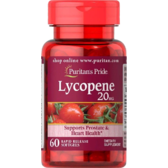 Puritans Pride Lycopene 20 mg Ликопин 60 капсул