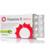 Metagenics Vitamin D Вітамін Д 2000 МО 168 жувальних таблеток смак лайма