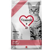 Сухий дієтичний корм 1st Choice Adult Derma для котів з лососем 4.5 кг