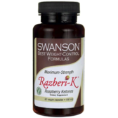 Swanson Maximum Strength Razberi-K Raspberry Ketones, 500 mg, 60 Veggie Capsules (SWA-04078)