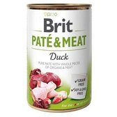 Вологий корм для собак Brit Care and Meat Dog з качкою 400 г (8595602557424)