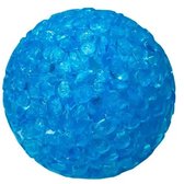 Іграшка для котів Fox М'яч гліцериновий з бубонцем 4 см блакитний (XWT001-2)