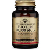 Solgar Biotin, Super High Potency Солгар Біотин високоефективний, 10000 mcg, 120 капсул