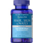 Puritan's Pride Hair Skin and Nails Formula Формула для волосся і нігтів 120 капсул