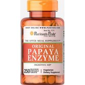 Puritan's Pride Original Papaya Enzyme 250 tabs