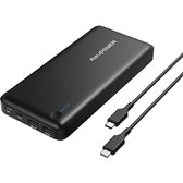 Зовнішній акумулятор RavPower Power Bank 26800mAh 30W Black (RP-PB058)