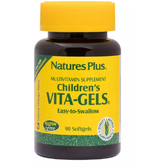 Nature's Plus Children's Vita-Gels Комплекс вітамінів для дітей зі смаком апельсина 90 капсул