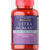 Puritan's Pride Ultra Women Daily Multi Iron Free Timed Release 90 Caplets