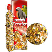 Ласощі Versele-Laga Prestige Sticks Parrots Nuts & Honey для великих папуг з медом 140 г
