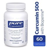 Pure Encapsulations Curcumin with Bioperine 500 mg 60 caps Куркумин з біоперіном (PE-01073)