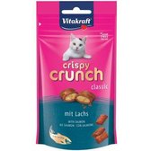 Ласощі для котів Vitakraft Crispy Crunch подушечки з лососем 60 г (28815)