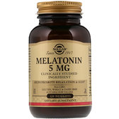 Solgar Melatonin, 5 mg, 120 Nuggets Мелатонін