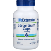 Life Extension Strontium Caps Mineral for Bone Health 750 mg 90 Caps (LEX-14769)