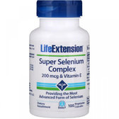 Life Extension Super Selenium Complex 100 Veggie Caps Селен з вітаміном E, комплекс