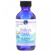 Nordic Naturals Baby's DHA with Vitamin D3 2 fl oz (60 ml) Рідкий риб'ячий жир для дітей + D3