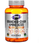 Now Foods Sports, Branched Chain Amino Acids, 120 Capsules (NF0053)