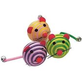 Іграшка для котів Croci Миша-кулька смугаста 5 см (C6098074)