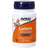 NOW Foods Lutein 10 mg (від esters) 60 soft gel Лютеїн