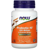 Now Foods Probiotic -10 100 Billion Пробиотик -10 100 млрд КУО 30 капсул