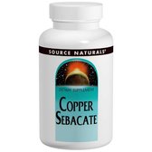 Source Naturals Copper Sebacate, 22 mg, 120 Tab