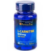 Puritan's Pride L-Carnitine 500 mg 60 caps L-Карнітін