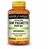 Mason Natural Saw Palmetto 500 mg Для здоров'я простати 60 капсул