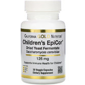 California Gold Nutrition Children's Epicor, 125 mg, 30 Veggie Capsules