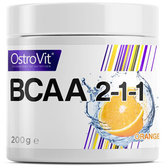 Амінокислота для спорту OstroVit BCAA 2-1-1 200g orange