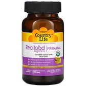 Country Life Real food organics Prenatal Вітамінно-мінеральний комплекс для вагітних 150 таблеток