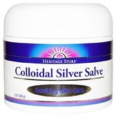 Heritage Store Colloidal Silver Salve 2 oz 60 g Мазь з колоїдним сріблом