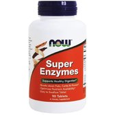 Now Foods Super Enzymes, 90 капсул