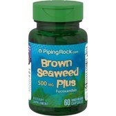 Piping Rock Brown Seaweed Plus (Wakame) 60 Capsules Коричневі морські водорості (вакаме)