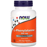 Now L-Phenylalanine 500 mg L-фенілаланін 120 веганських капсул