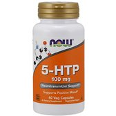 NOW Foods 5-HTP 100 mg Veg Capsule 60 caps