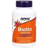 NOW Foods Biotin 5000 mcg 120 caps Біотін