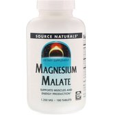 Source Naturals Magnesium Malate 1,250 mg 180 Tabs Магнію малат