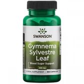 Swanson Gymnema Sylvestre Leaf 400 mg Джімнема Сильвестра 100 капсул