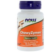 NOW Foods ChewyZymes Травні ферменти 90 жувальних таблеток