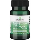 Swanson Apple Cider Vinegar Double Strength 200 mg Яблучний оцет 30 таблеток