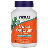 Now Foods Coral Calcium, 1.000 mg, 100 Veg Capsules (NOW-01273)