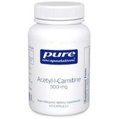 Pure Encapsulations Acetyl-l-Carnitine 500 mg 60 caps (PE-00007)