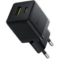 Зарядний пристрій Baseus Wall Charger Palm USB-C+USB 20W Black (P10111608113-00)
