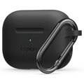 Чехол для наушников Spigen Silicone Fit with Belt Black (ASD00533) for Apple AirPods Pro