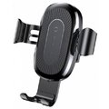 Держатель и док-станция Baseus Car Holder Wireless Charger Air Vent Mount 10W Black (WXYL-01)