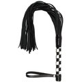 Флогер Premium Leather Flogger Black&White