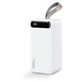 Внешний аккумулятор Wekome Power Bank 50000mAh Minre Digital Display White (WP-283)
